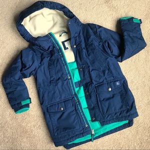 Boys lands end winter coat